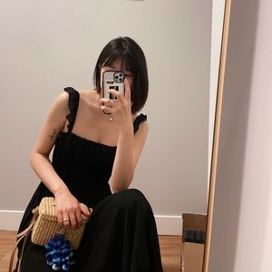 Reformation little black dress